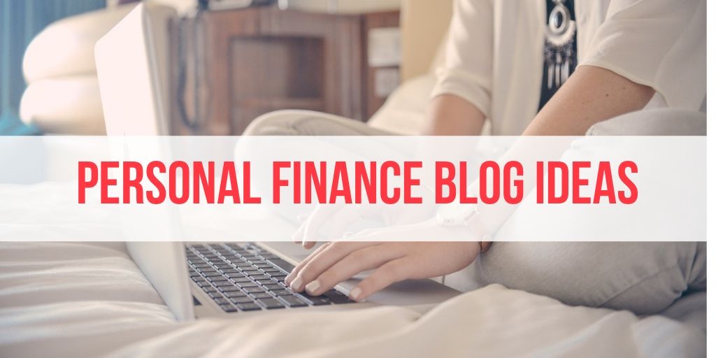 personal finance blog idea