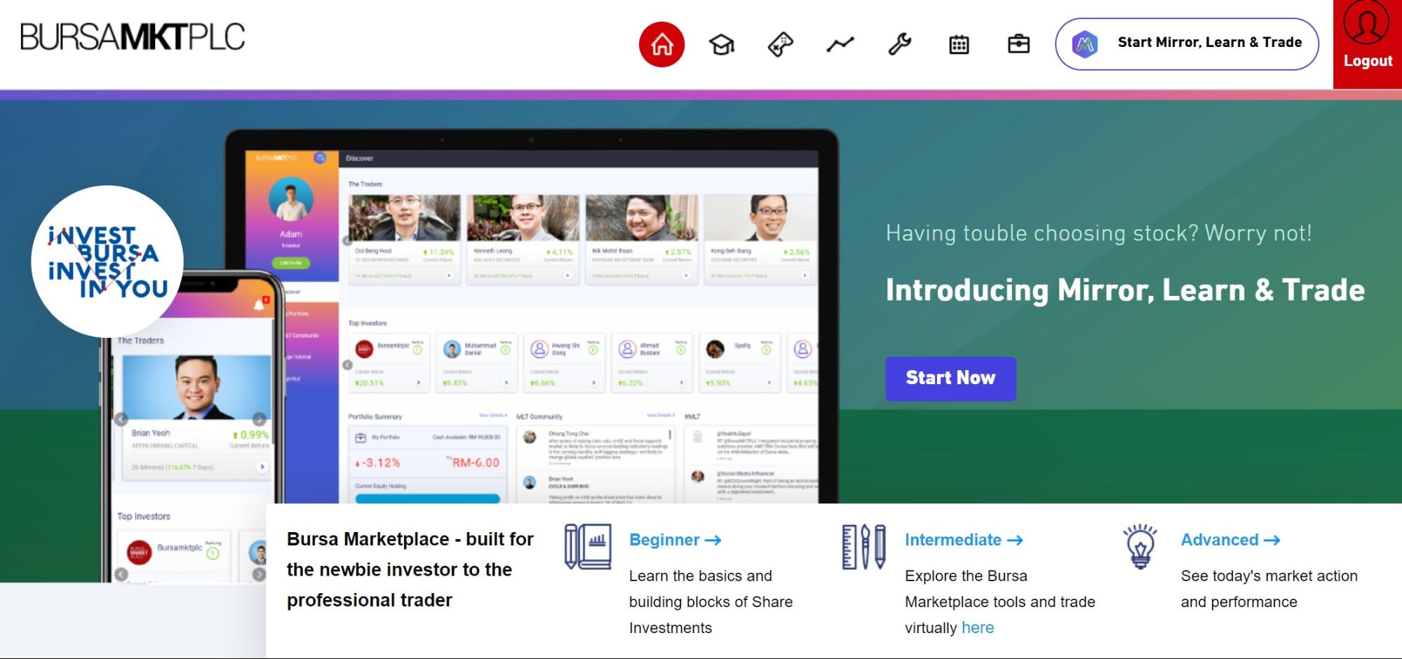 Sponsored I Tried Bursa Marketplace S Mirror Learn Trade Platform